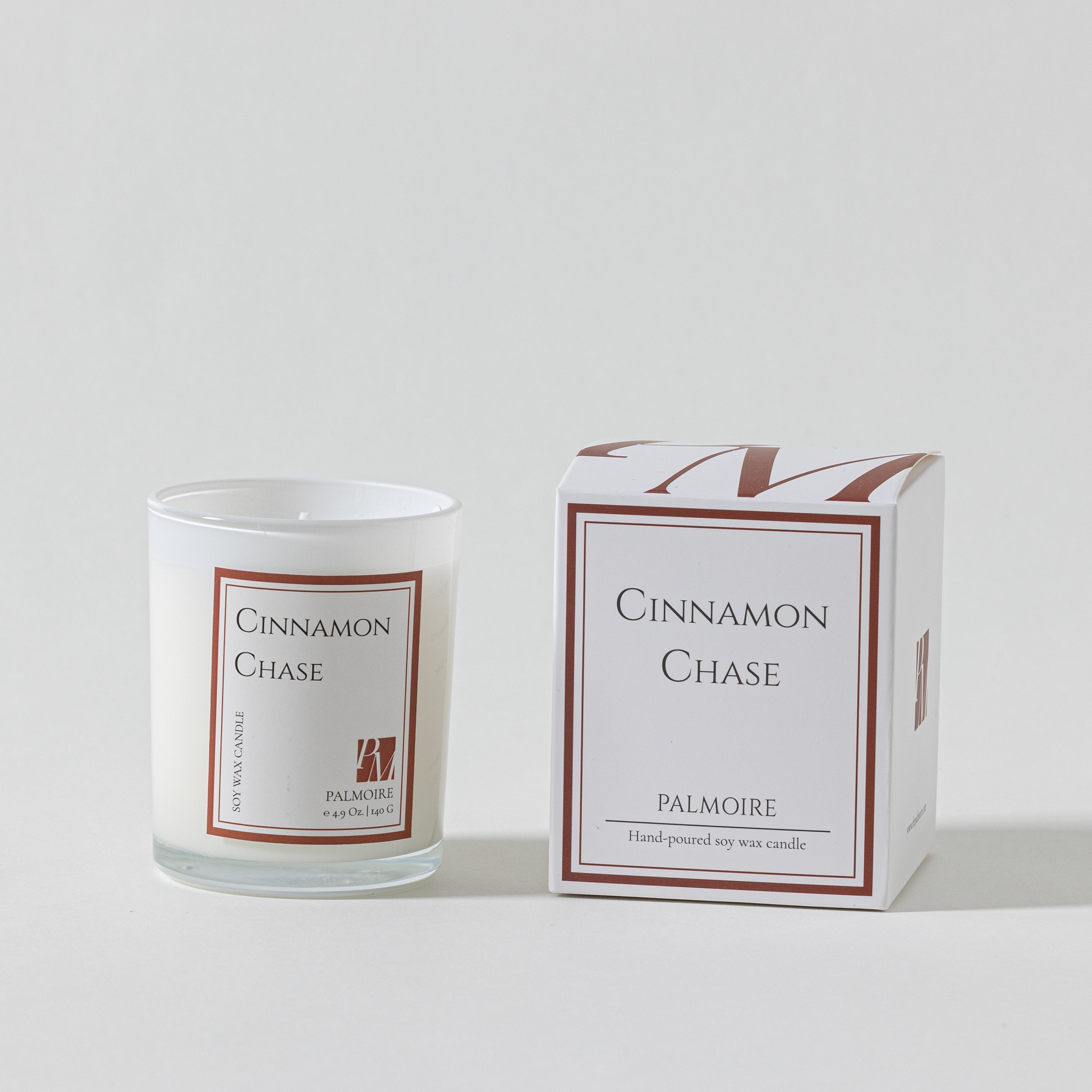 Cinnamon Chase Soy Wax Candle - Premium Scented Candle